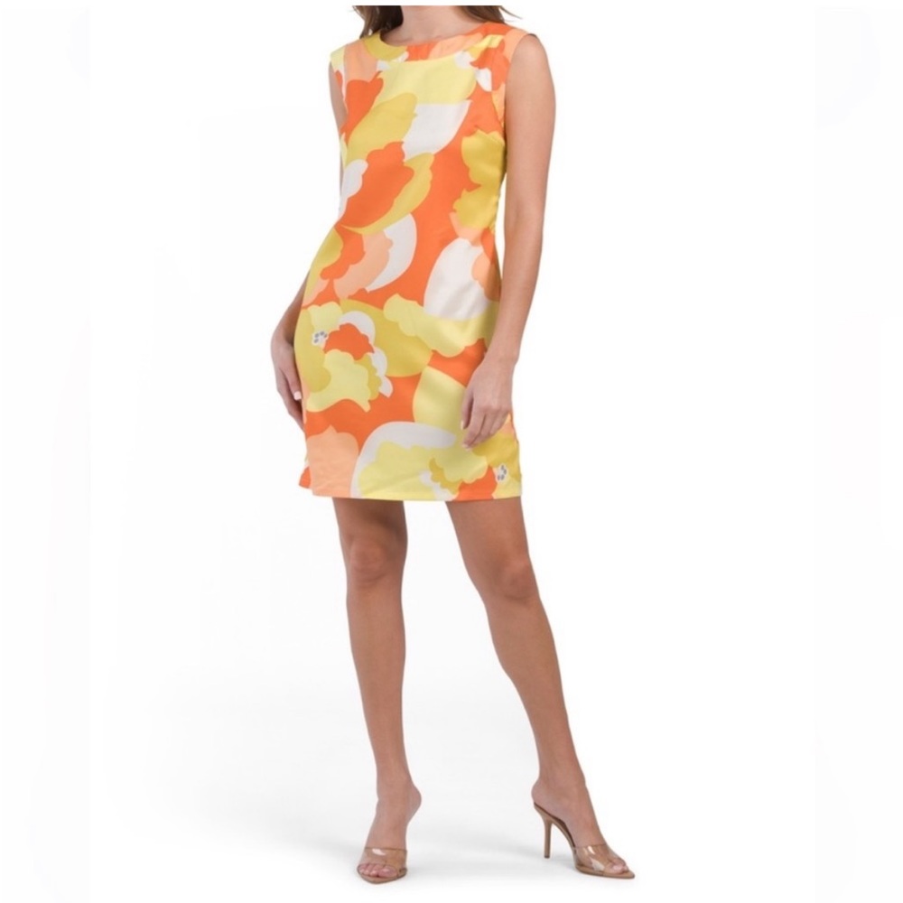 Max Sport Mod Sunshine Floral Sheath Dress